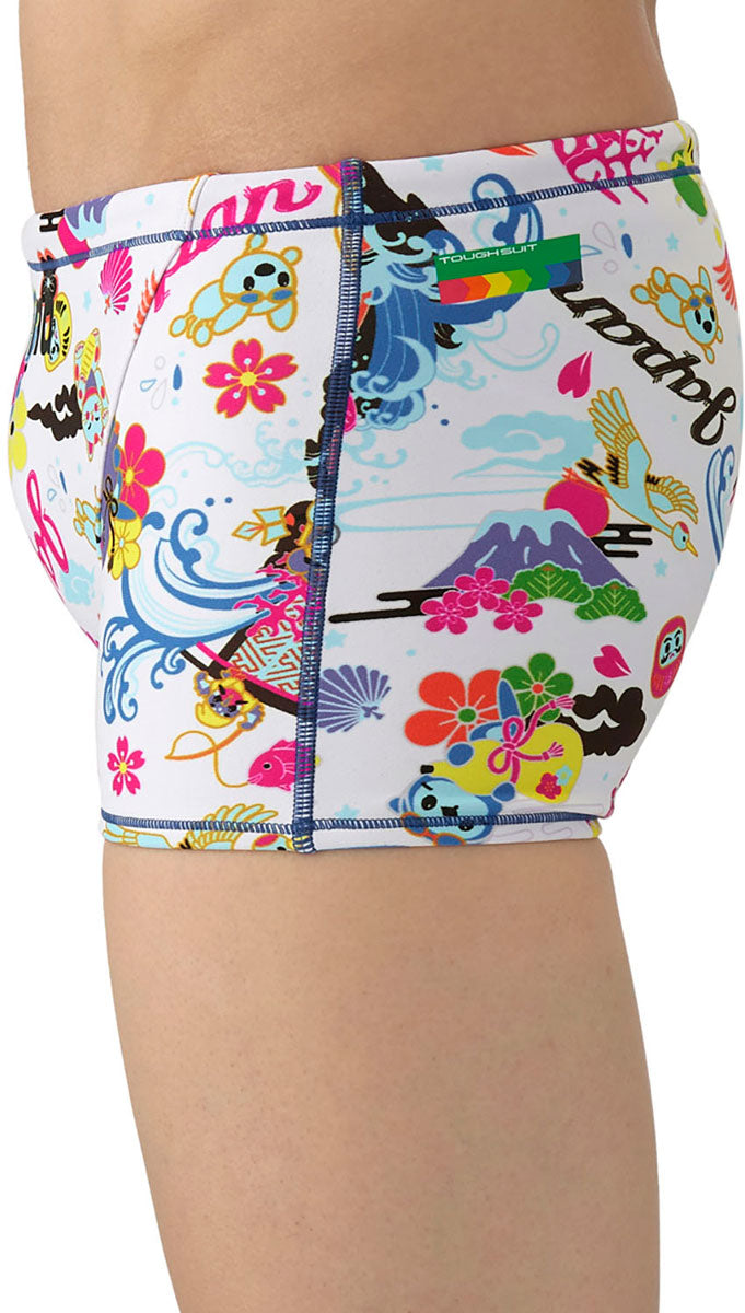 メンズ 競泳トレーニング水着 スパッツ ショートレッグ 水泳 練習用