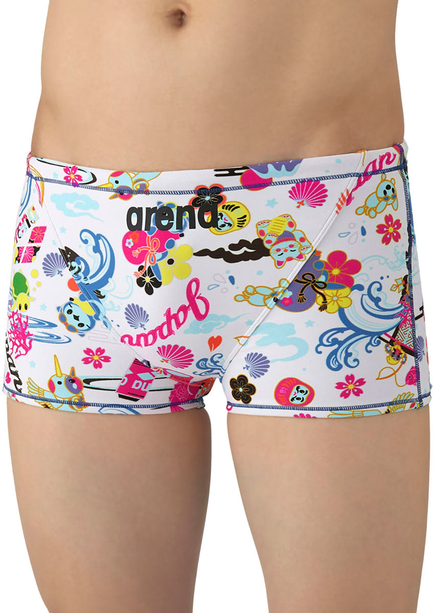 メンズ 競泳トレーニング水着 スパッツ ショートレッグ 水泳 練習用