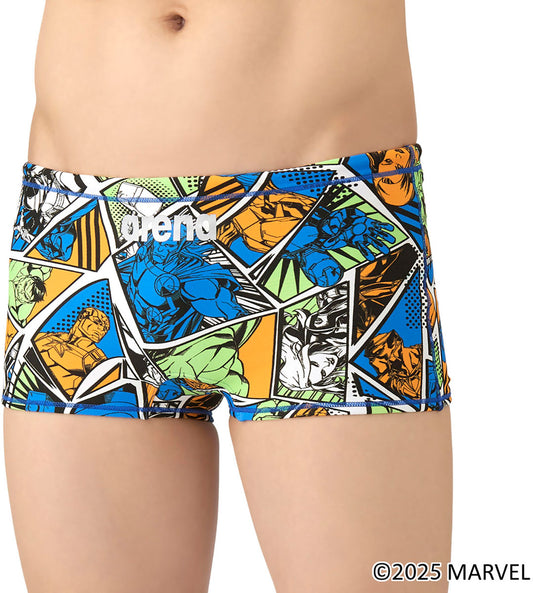 メンズ 競泳トレーニング水着 スパッツ ショートレッグ MARVEL