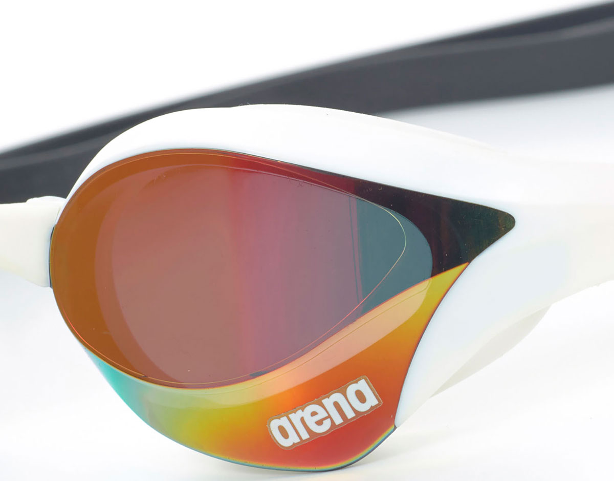 【コブラウルトラ】レーシングゴーグル ミラーレンズ、FINA承認