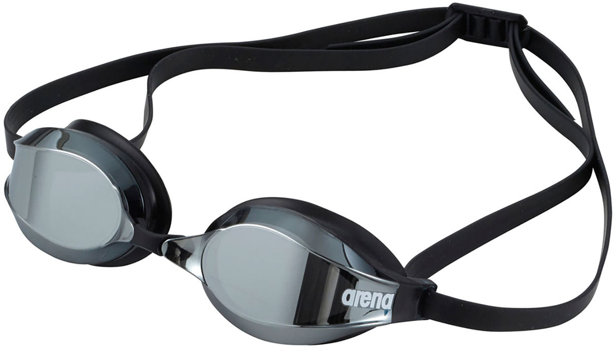 【Q-CHAKU2】レーシングゴーグル ミラーレンズ、リノンくもり止め、FINA承認