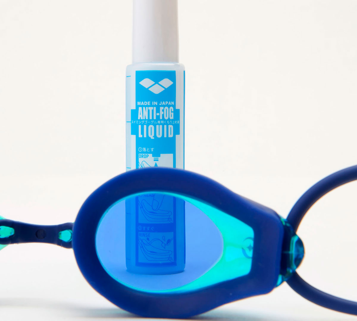 【スプラッシュ】レーシングゴーグル ミラーレンズ、リノンくもり止め、FINA承認