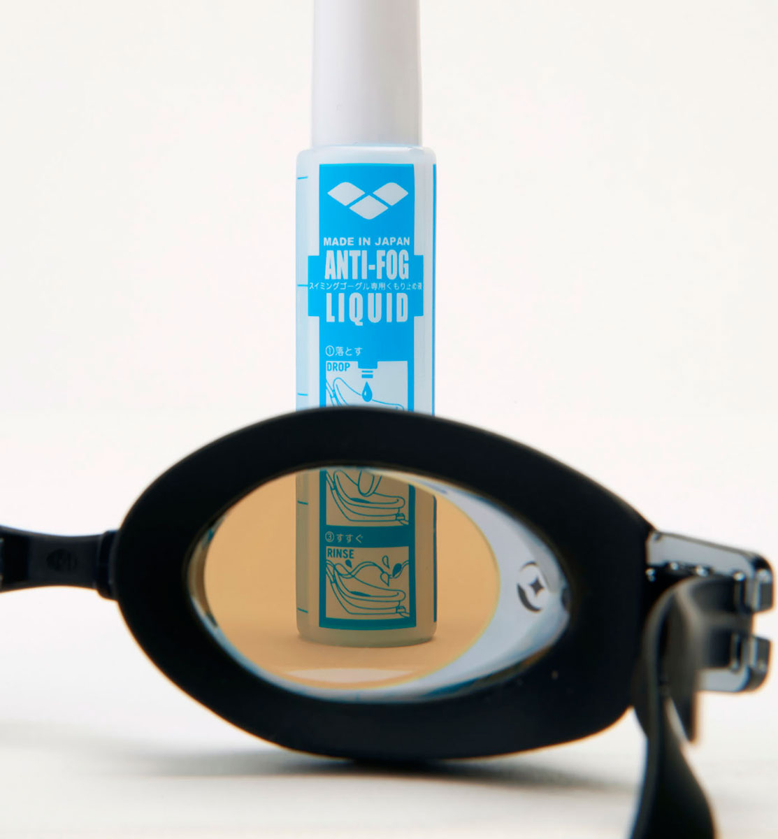 【トレンティ】ジュニアゴーグル ミラーレンズ、FINA承認