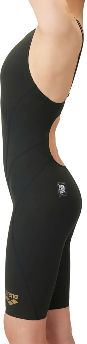 レーシングワンピーススパッツ オープンバック ハーフレッグ