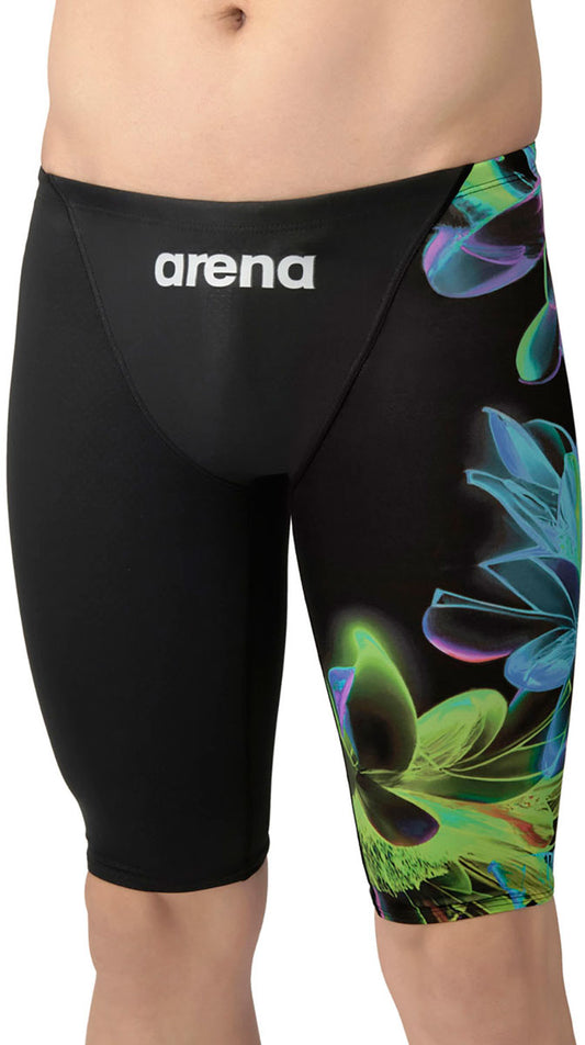 メンズ 競泳水着 レーシングスパッツ ハーフレッグ FINA承認 WA承認 水泳