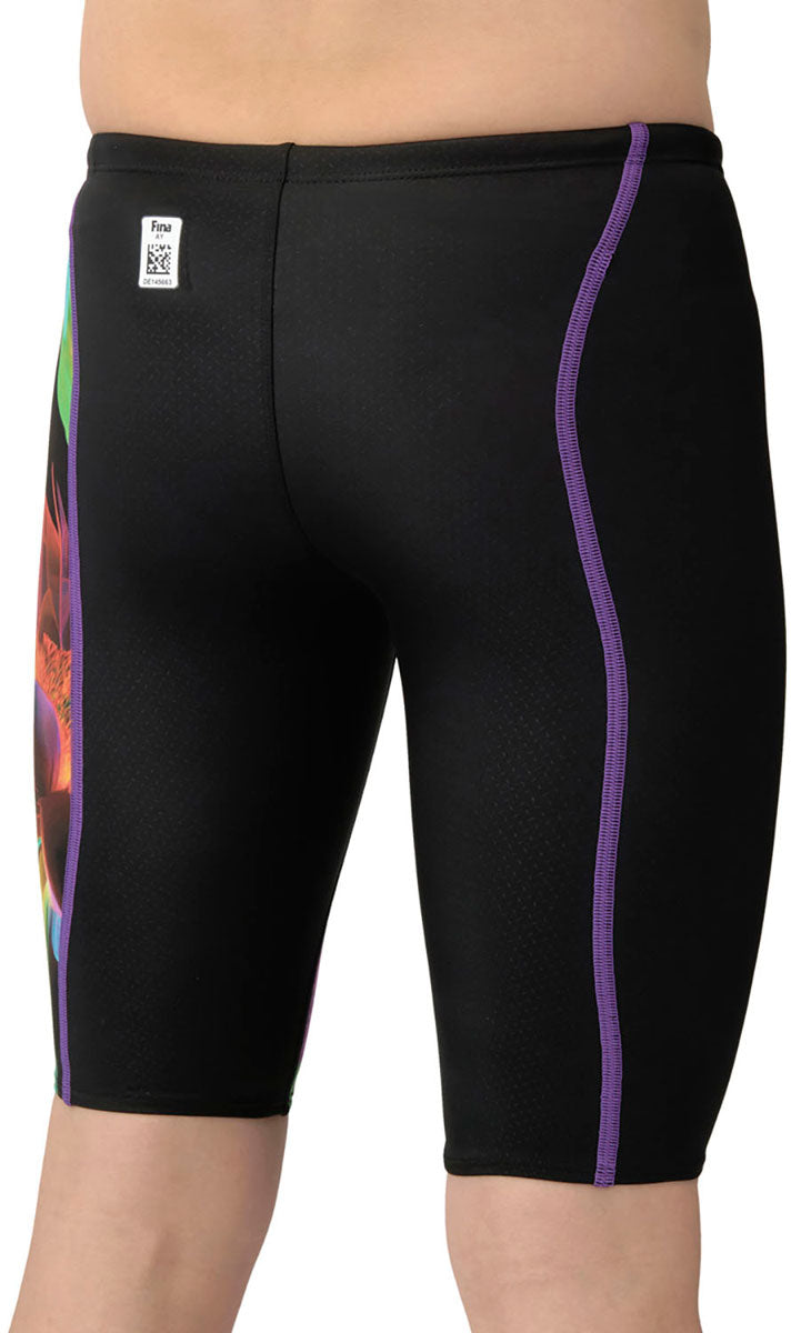 メンズ 競泳水着 レーシングスパッツ ハーフレッグ FINA承認 WA承認 水泳