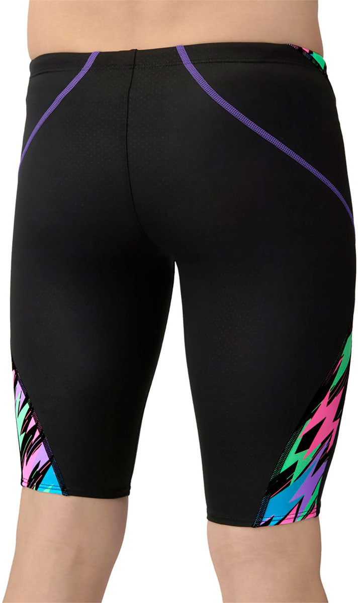 メンズ 競泳水着 レーシングスパッツ ハーフレッグ FINA承認 WA承認 水泳