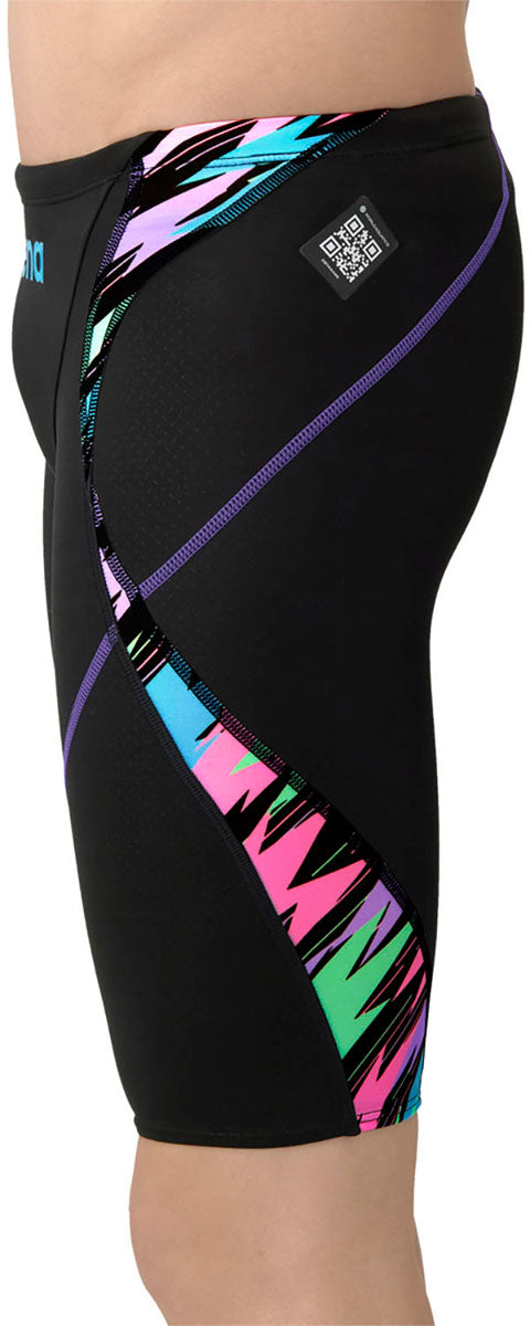 メンズ 競泳水着 レーシングスパッツ ハーフレッグ FINA承認 WA承認 水泳