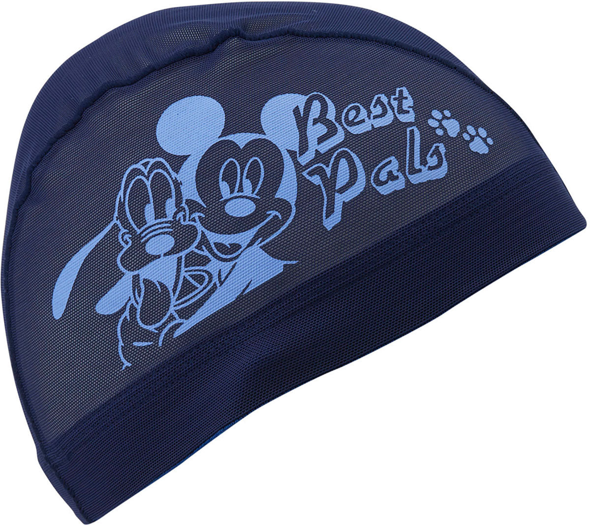 ディズニー メッシュキャップ ラバープリント 水泳 練習用 スイムキャップ