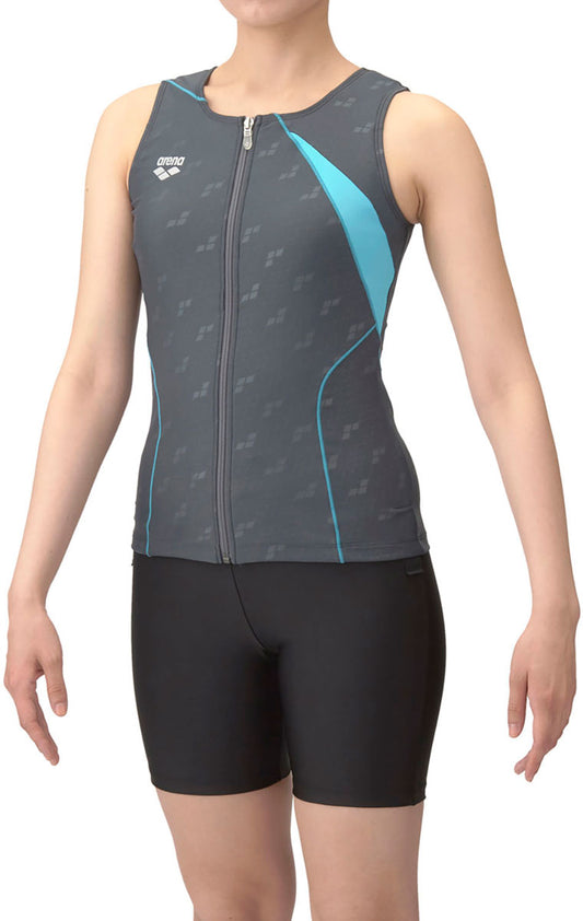 フィットネスセパレーツ カバーバック ミドルレッグ 差し込みパッド