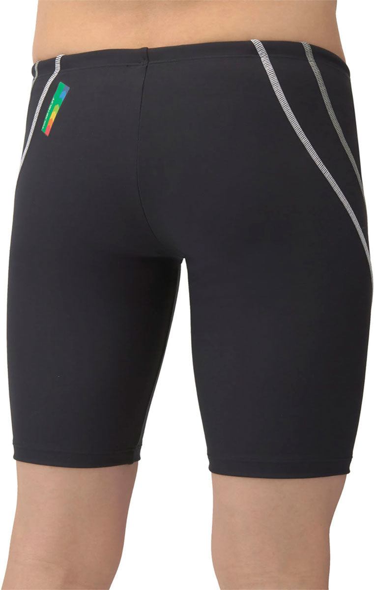 ジュニア ボーイズ 競泳トレーニング水着 スパッツ ハーフレッグ 水泳 練習用 男の子