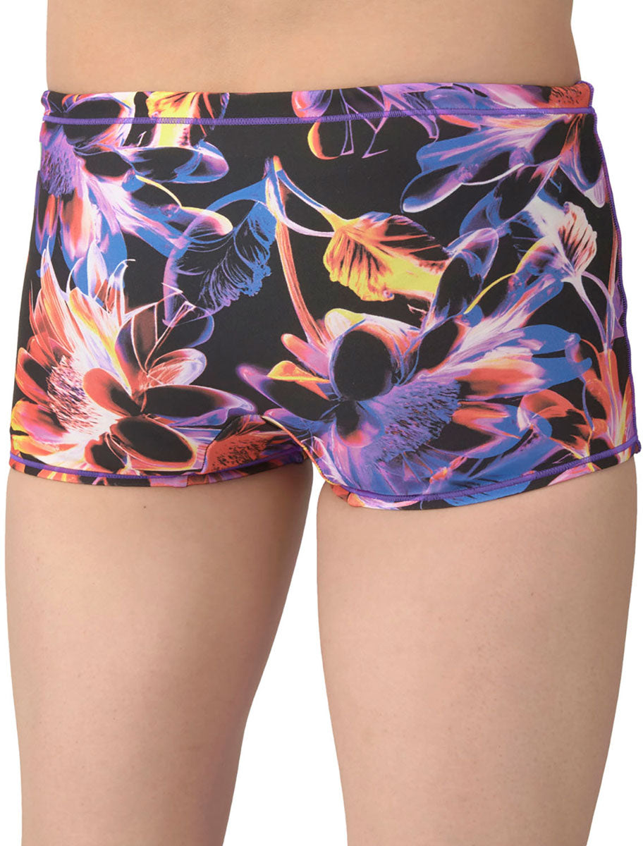 メンズ 競泳トレーニング水着 スイムスパッツ ショートレッグ 水泳 練習用