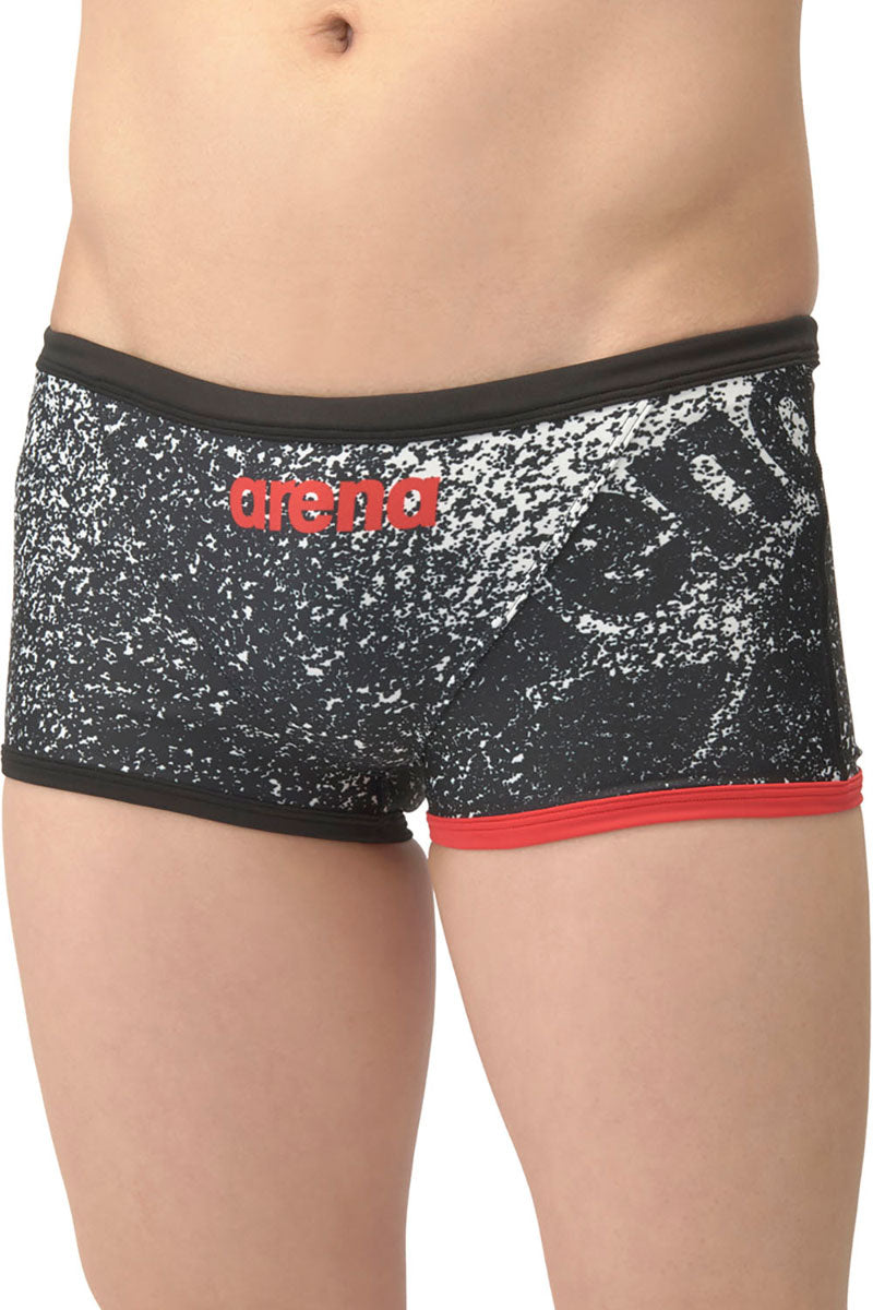 メンズ 競泳トレーニング水着 スパッツ ショートレッグ 水泳 練習用