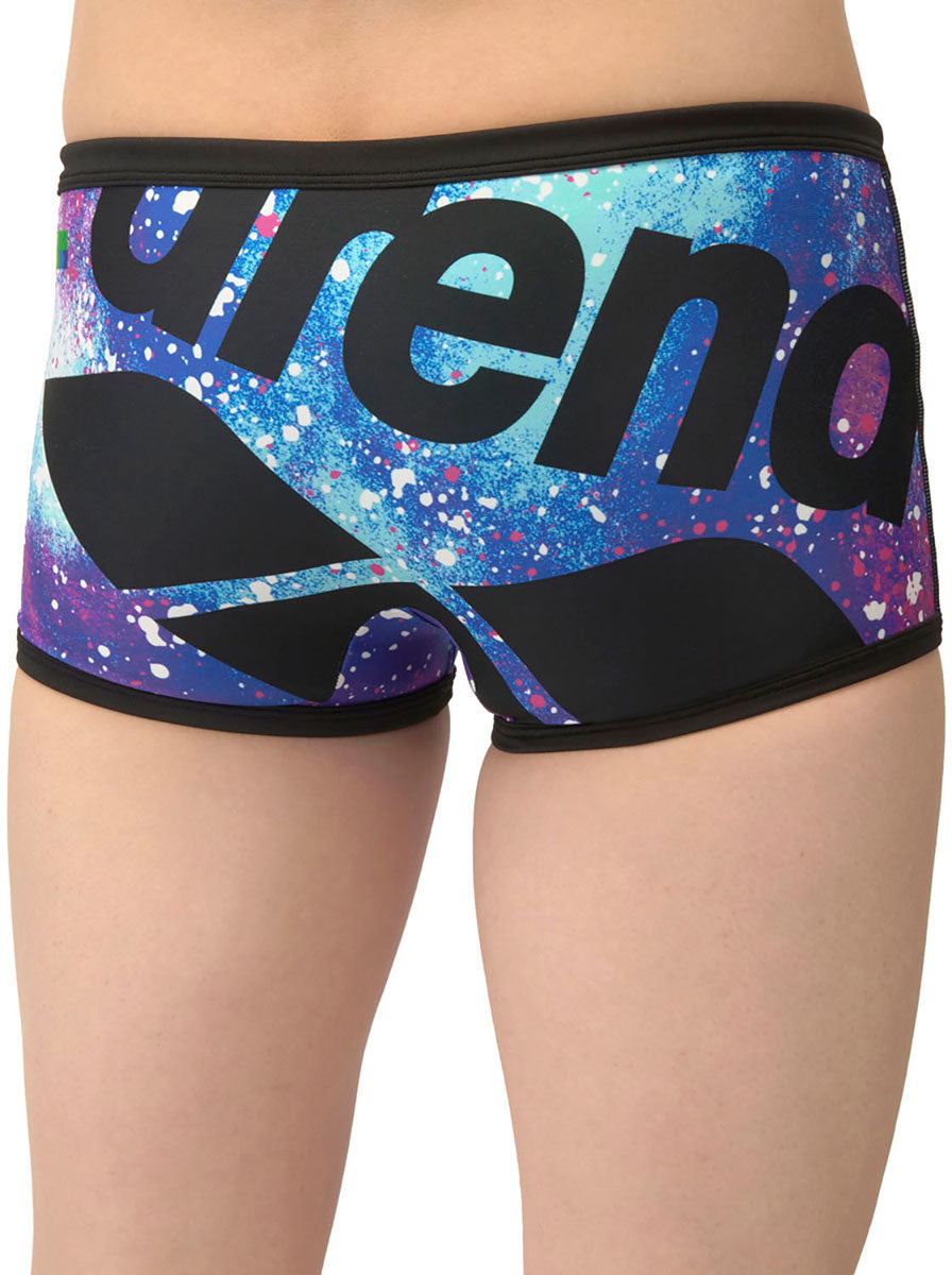 メンズ 競泳トレーニング水着 スパッツ ショートレッグ 水泳 練習用