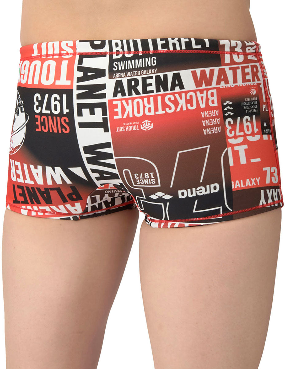 メンズ 競泳水着 トレーニングスパッツ ショートレッグ 水泳 練習用