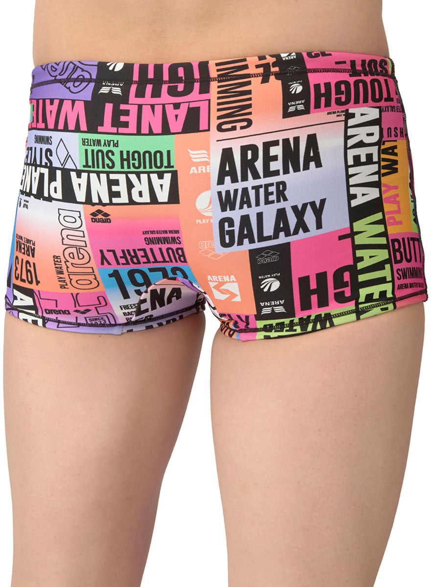 メンズ 競泳水着 トレーニングスパッツ ショートレッグ 水泳 練習用