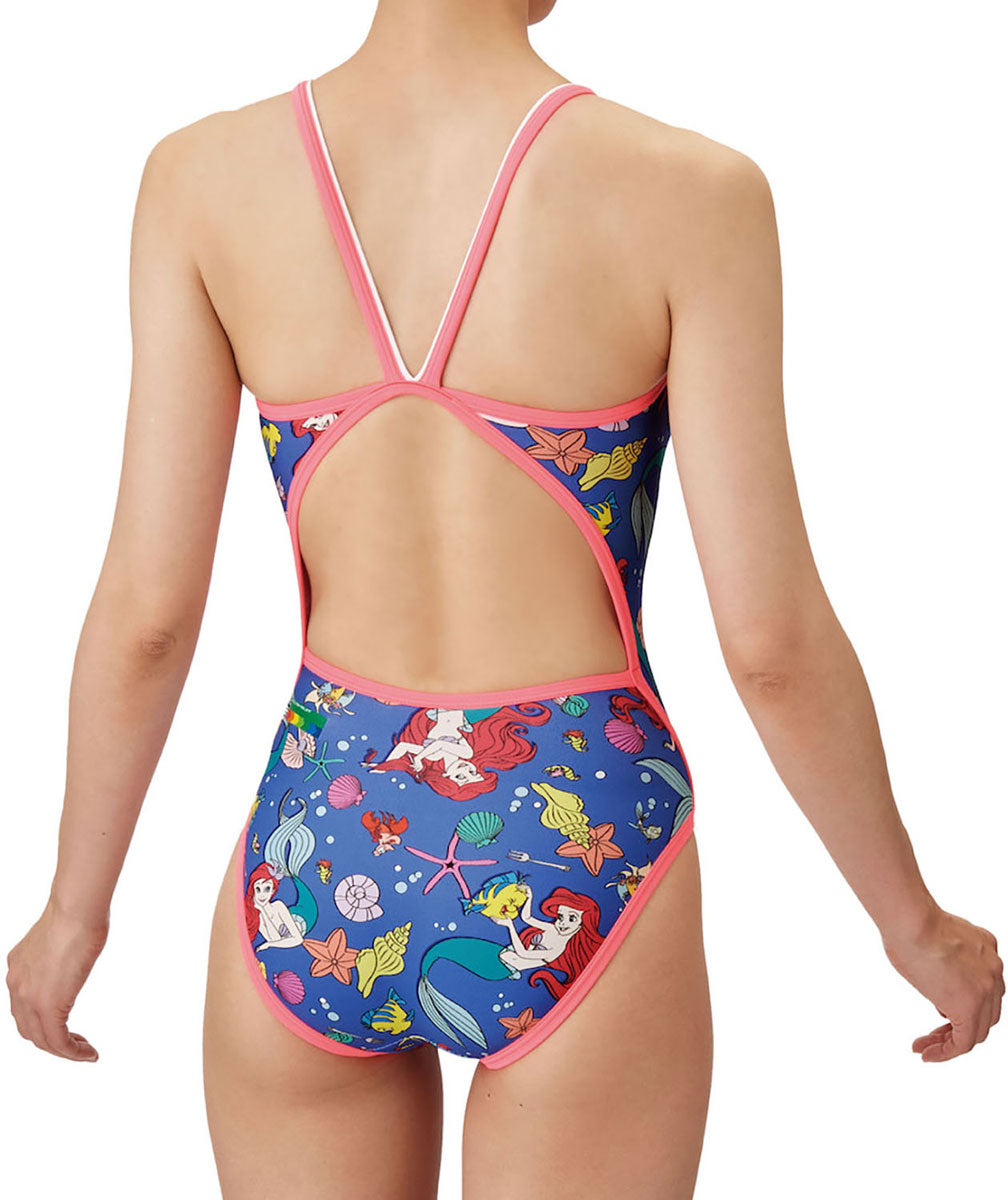 ラプンツェル　DISNEY 120 人気　完売　競泳　スイミング ディズニー ジュニア ガールズ ディズニー 競泳トレーニング水着 ワンピース