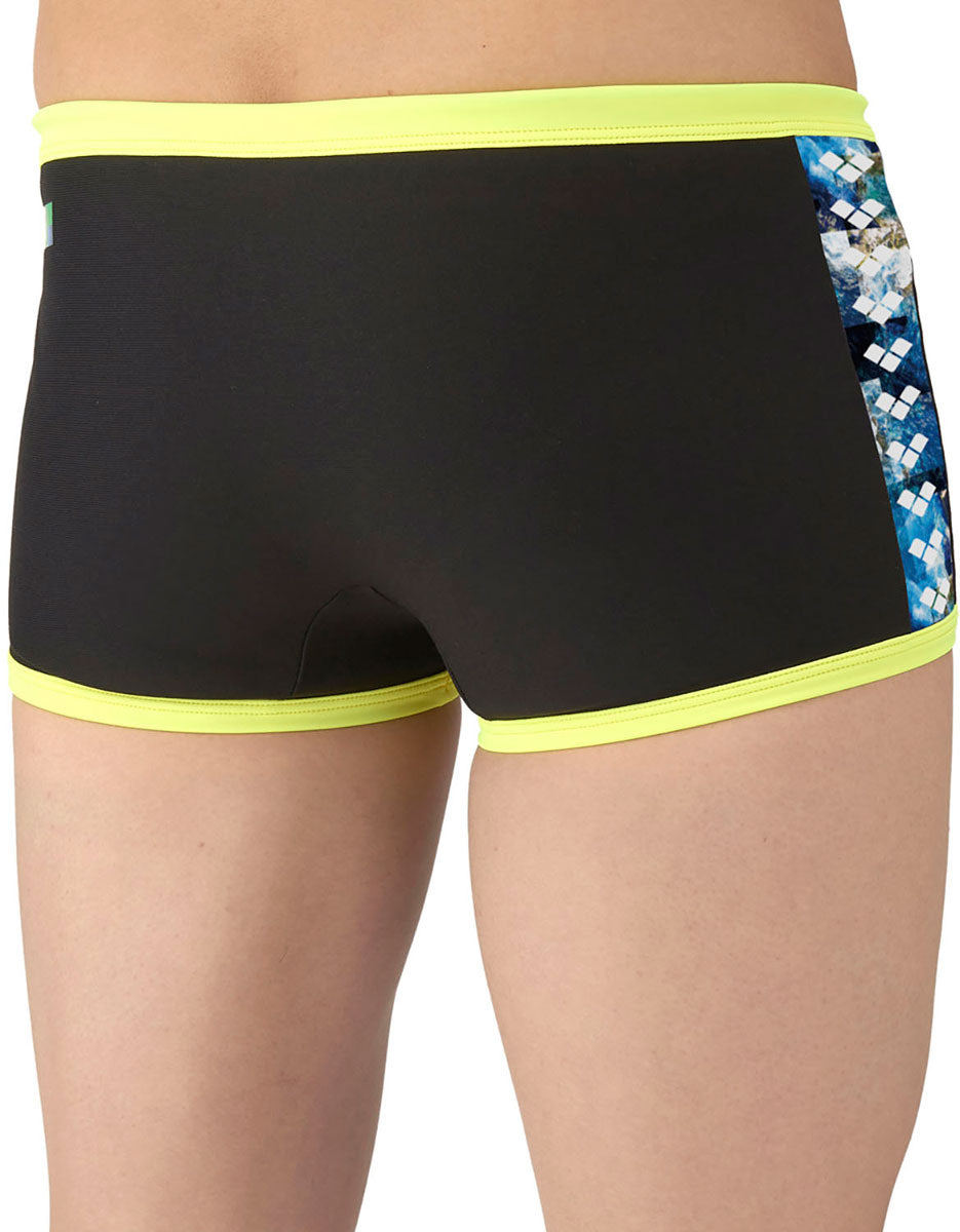 メンズ 競泳トレーニング水着 スパッツ ショートレッグ 水泳 練習用