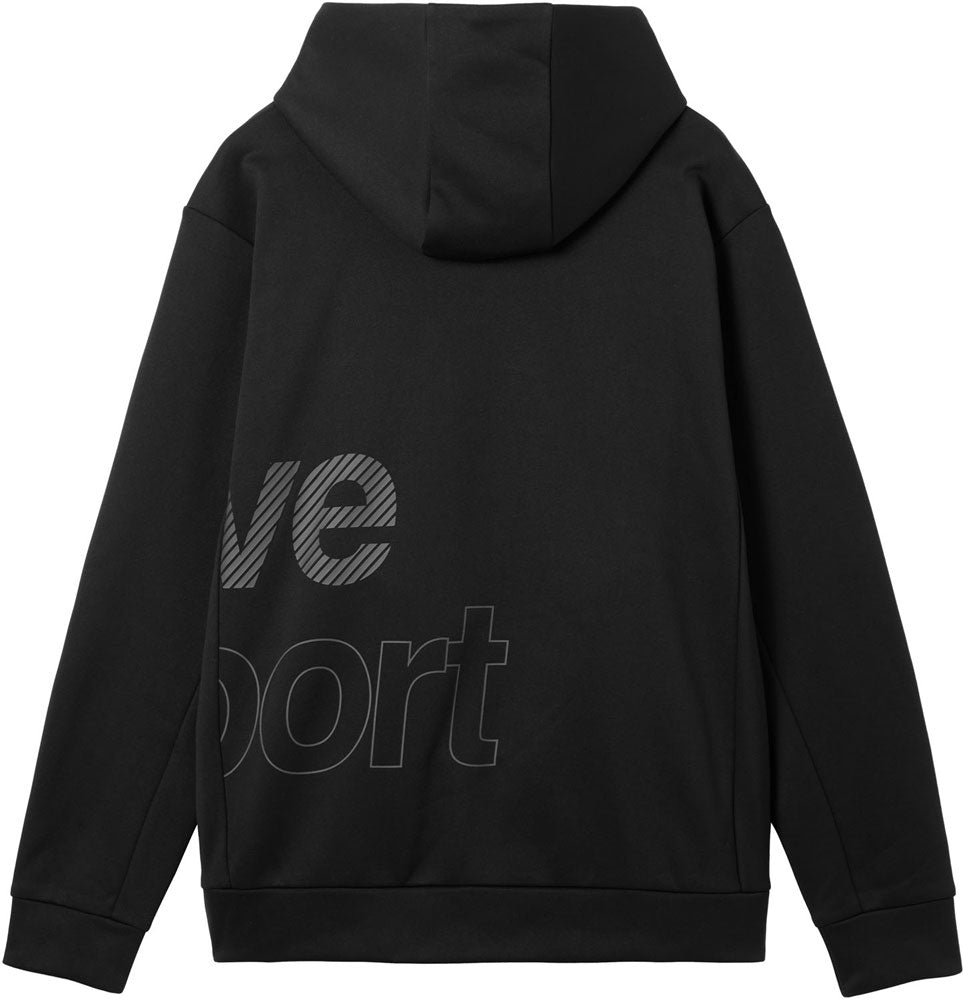 ビックロゴ 裏起毛スウェットフーディー