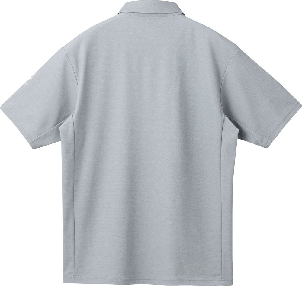 オーセンティック SUNSCREEN ミニ鹿の子 ポロシャツ