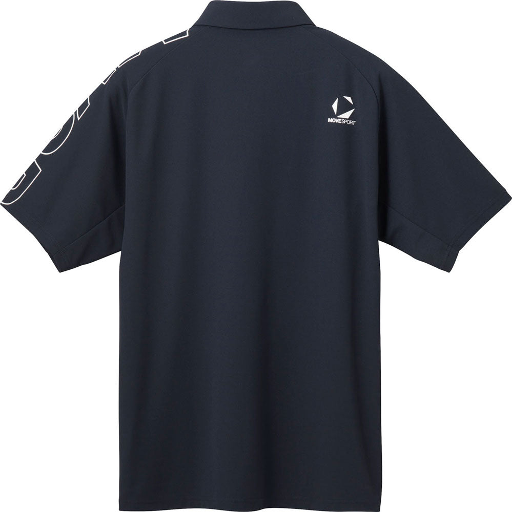 メンズ 半袖ポロシャツ トップス SUNSCREENミニ鹿の子 ラグランスリーブポロシャツ