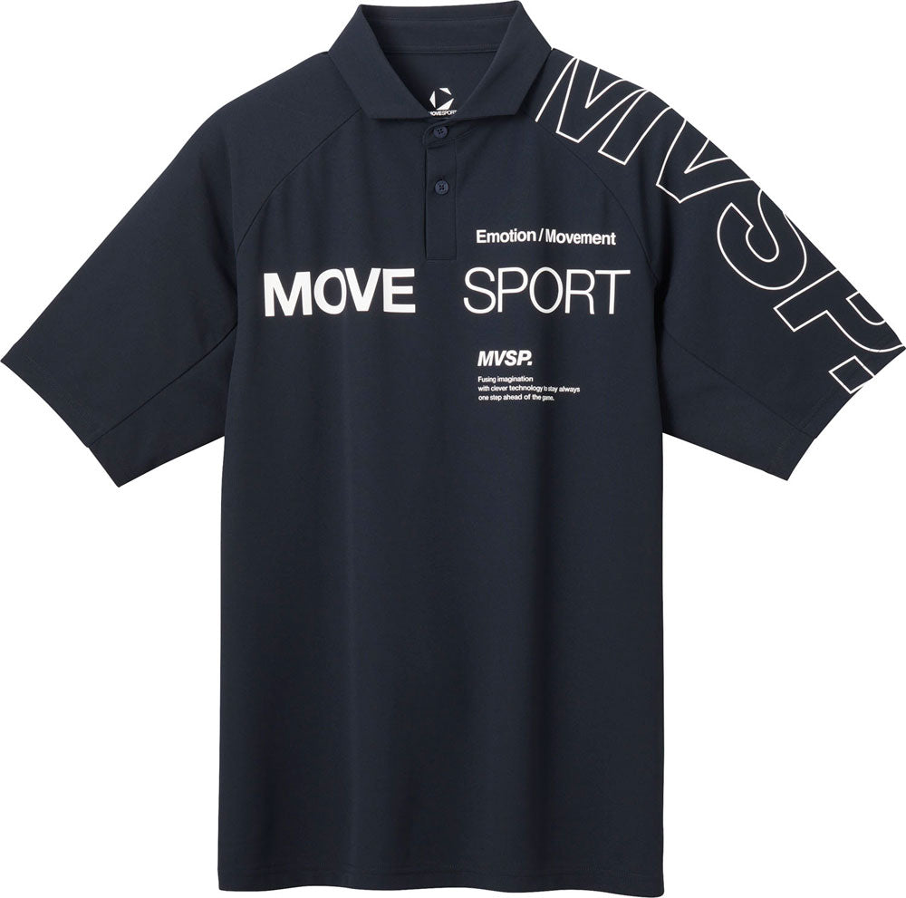 メンズ 半袖ポロシャツ トップス SUNSCREENミニ鹿の子 ラグランスリーブポロシャツ