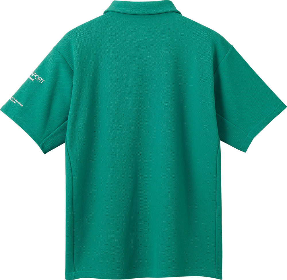 メンズ トレーニングウェア ポロシャツ トップス  SUNSCREEN鬼鹿の子 ポロシャツ