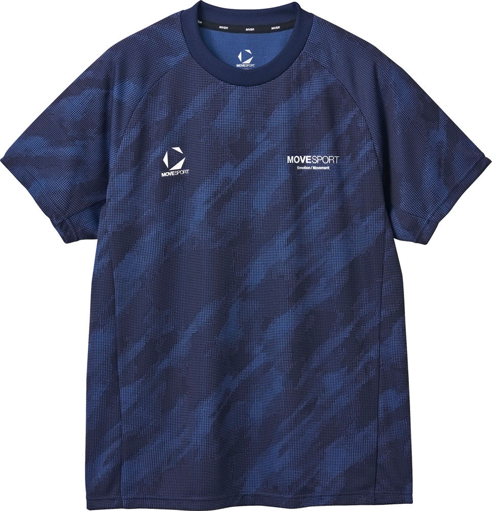 総柄ジャガード 半袖シャツ