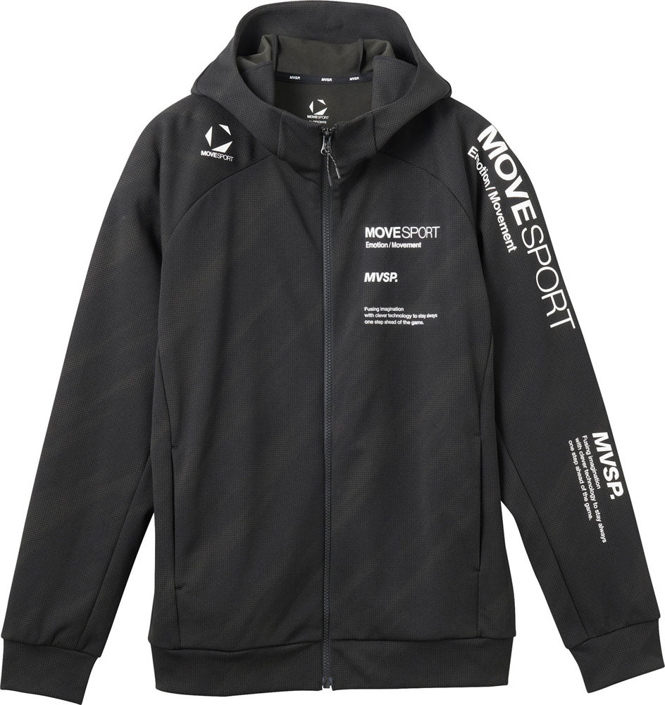 SUNSCREEN 総柄グラフィック ジャージフーディー