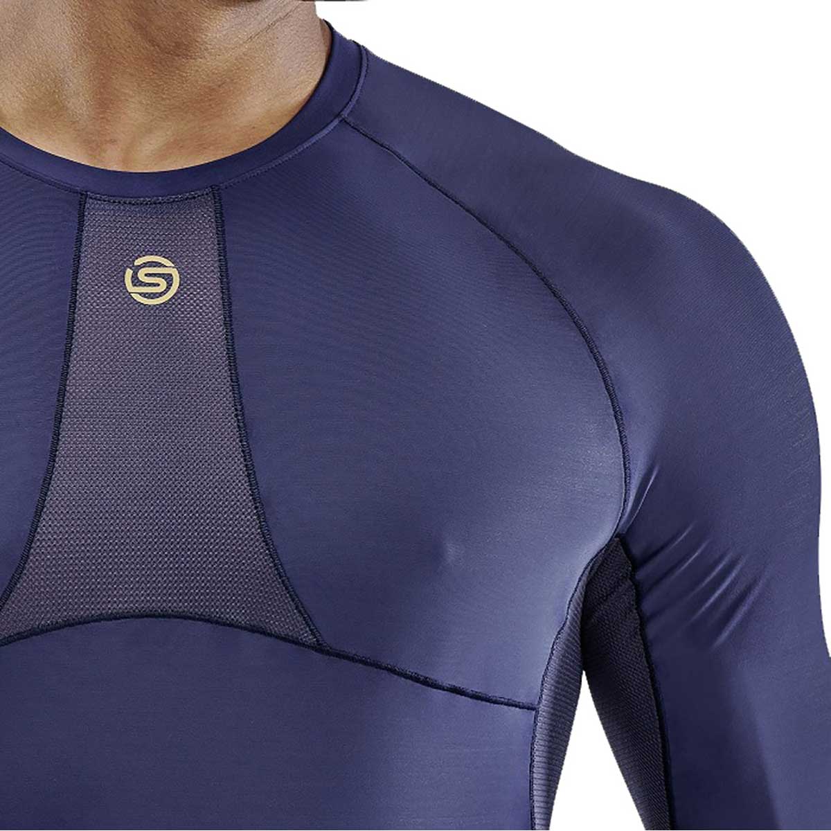 メンズ ストレッチシャツ ボディケア コンプレッションウエア SERIES-5 メンズ 長