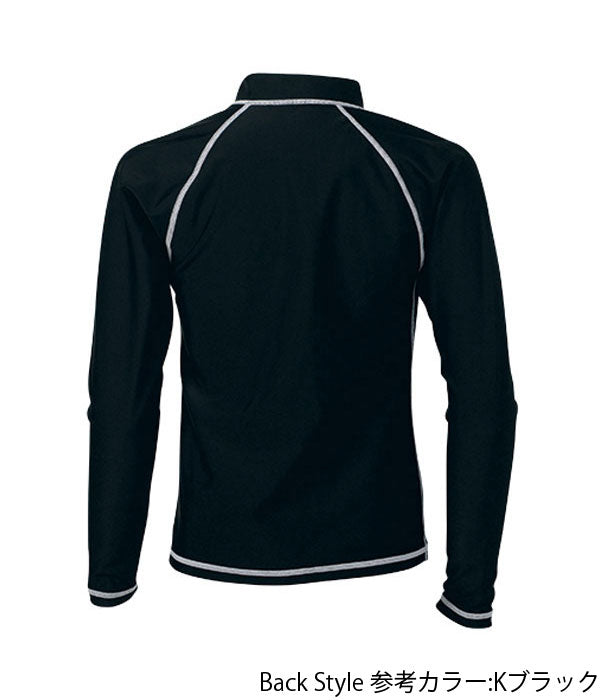 Kids Long Sleeve Full Zip Rash Guard Long Sleeve Aqua Shirt