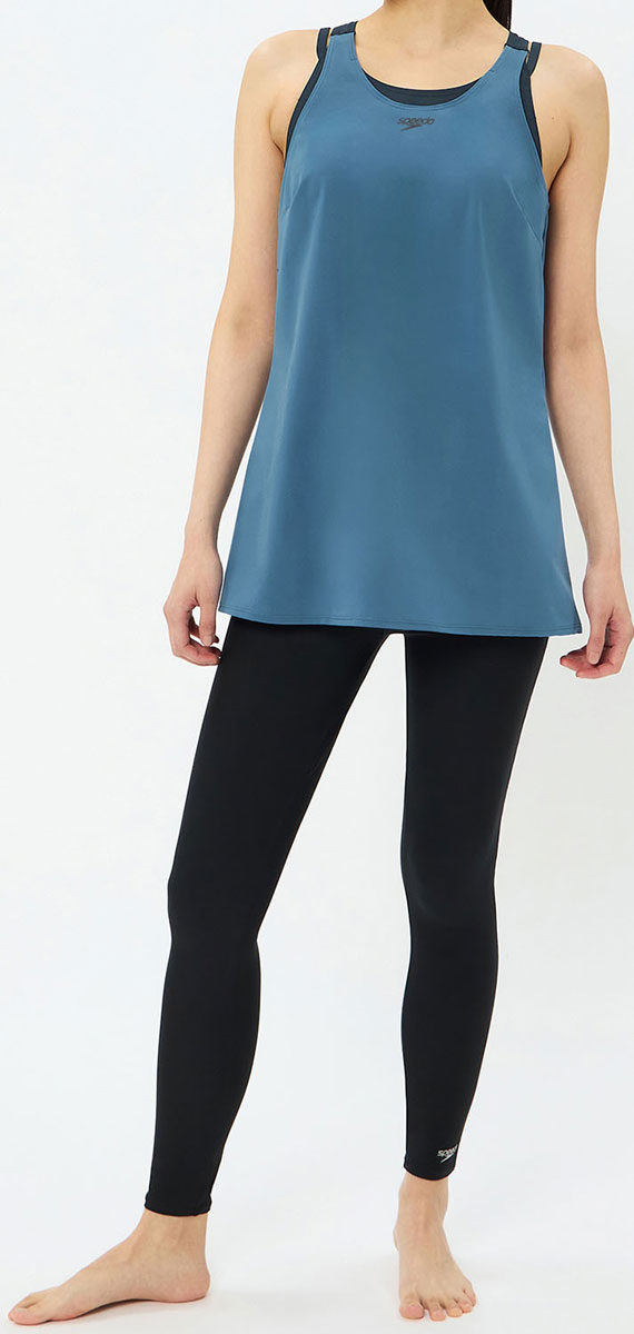 レディース フィットネス水着 Airpa Long 水泳 アクアビクス ヨガ 水陸両用