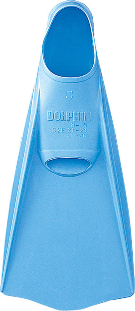 Dolphin color rubber fins snorkeling