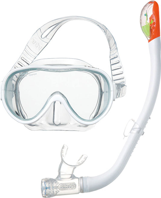 Women's Vega Light &amp; Sammy Dry SP 2-piece snorkel mask set