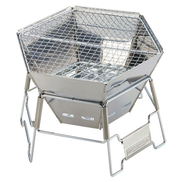 ヘキサ ステンレスファイアグリル＜Ｍ＞