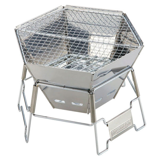 ヘキサ ステンレスファイアグリル＜Ｍ＞