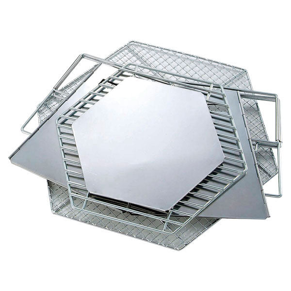 ヘキサ ステンレスファイアグリル