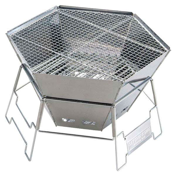 ヘキサ ステンレスファイアグリル
