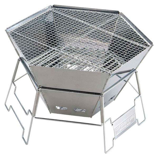 ヘキサ ステンレスファイアグリル