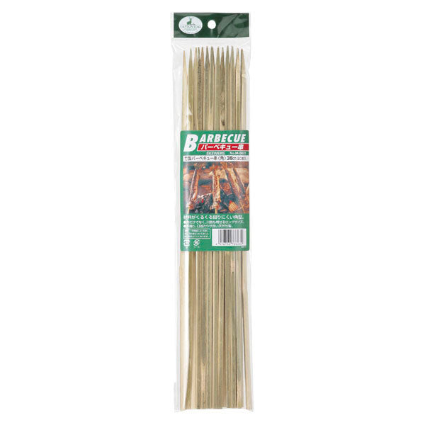 Bamboo BBQ Skewers (Square) 36cm Pack of 20