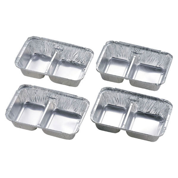 アルミ BBQシキリツキカクガタプレート 4P