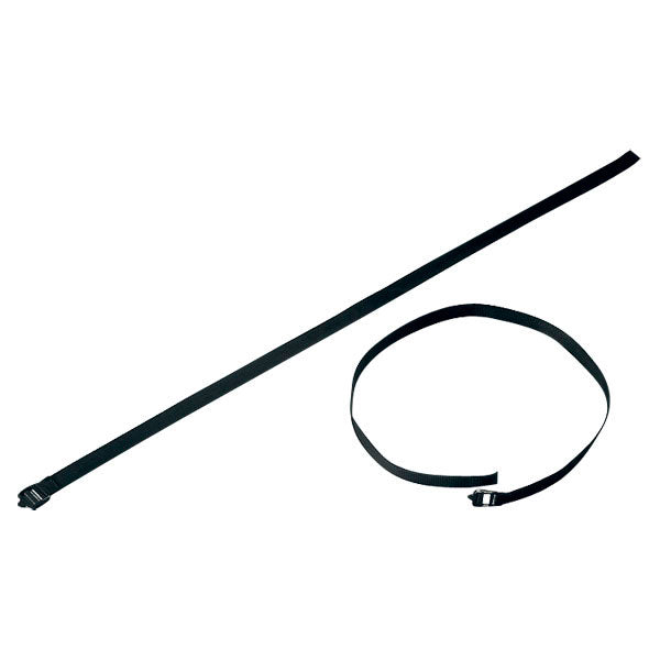 Nylon band with buckle, 100cm, set of 2