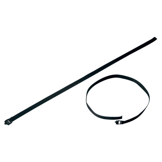 Nylon band with buckle, 100cm, set of 2