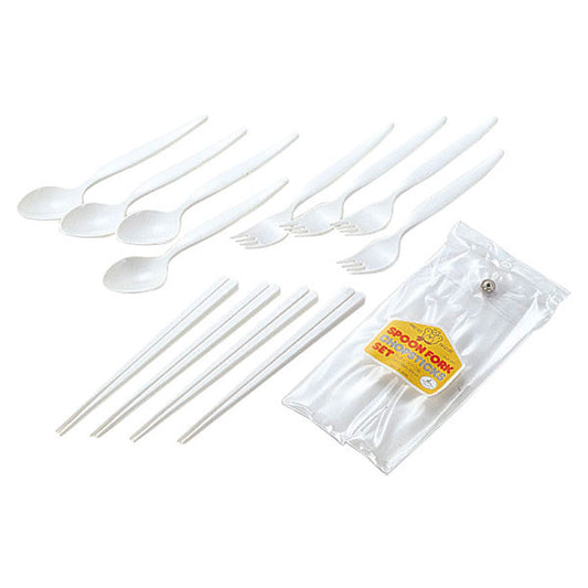 Goody spoon, fork and chopsticks set