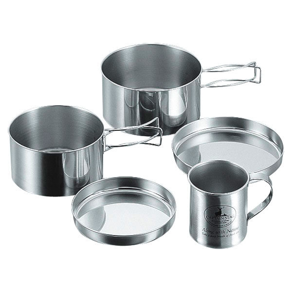 Camping Stainless Steel Food Mug Set