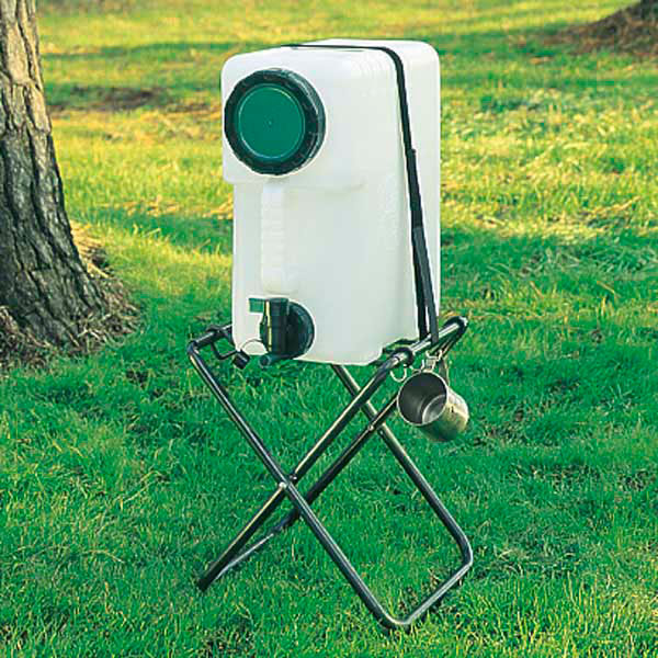 Water tank stand (with belt hook) Green [M-8670]