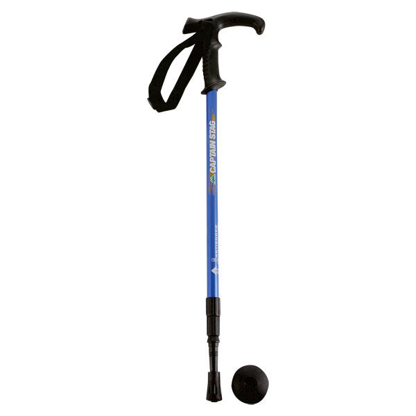 FEELBOSCO Trekking Stick T-Grip 3-Stage Slide BL [M-9838]