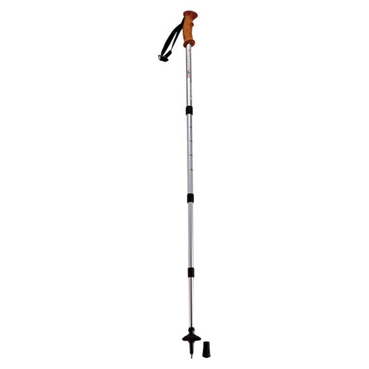 FEELBOSCO Trekking Stick Bent Grip 4-Stage Slide [M-9842]