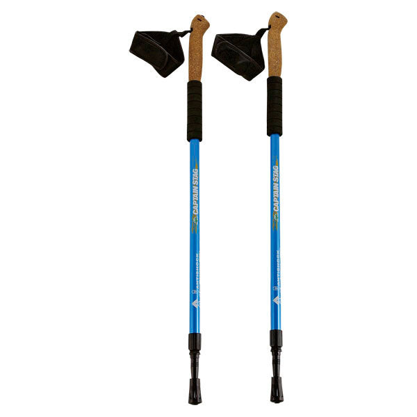 FEELBOSCO Trekking Stick Bent Grip 2-Stage Slide [M-9843]