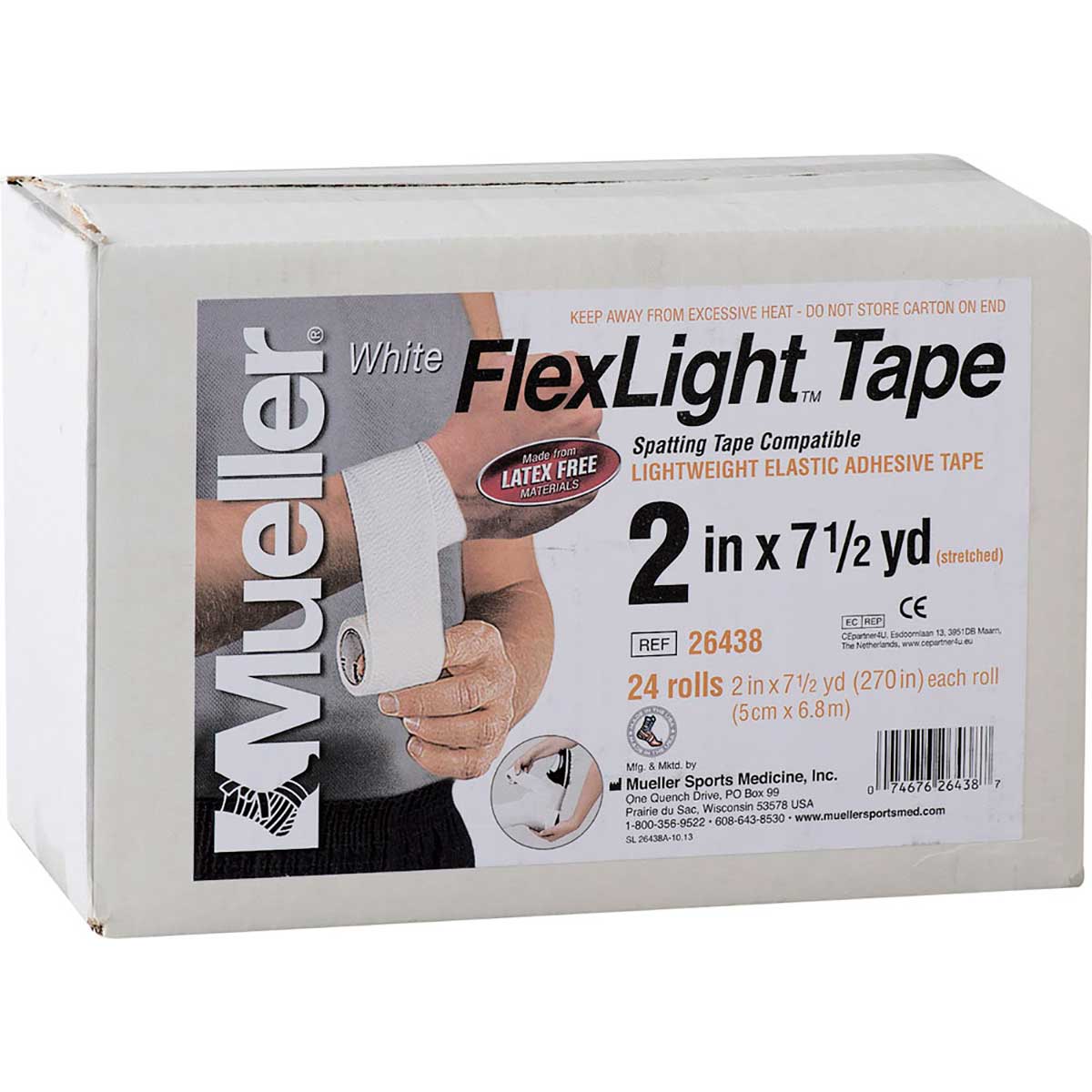 Flexlite Tape 50mm White Pack of 24
